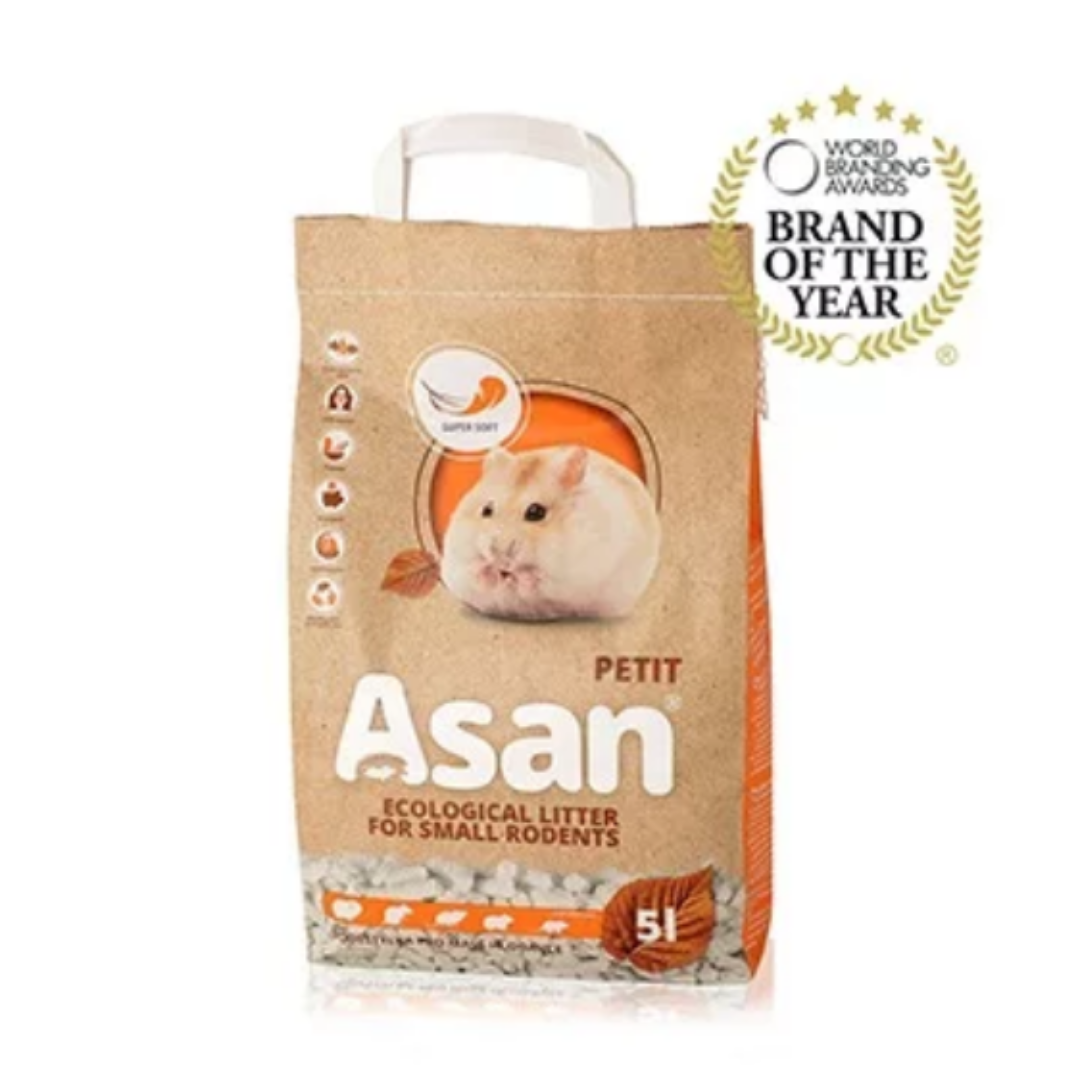 ASAN PETIT 5L sustrato ecológico para pequeñas mascotas