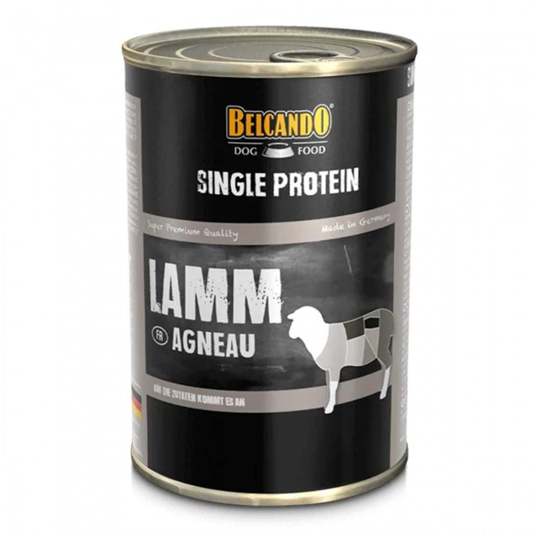 BELCANDO CORDERO SINGLE PROTEIN LATA 400GR