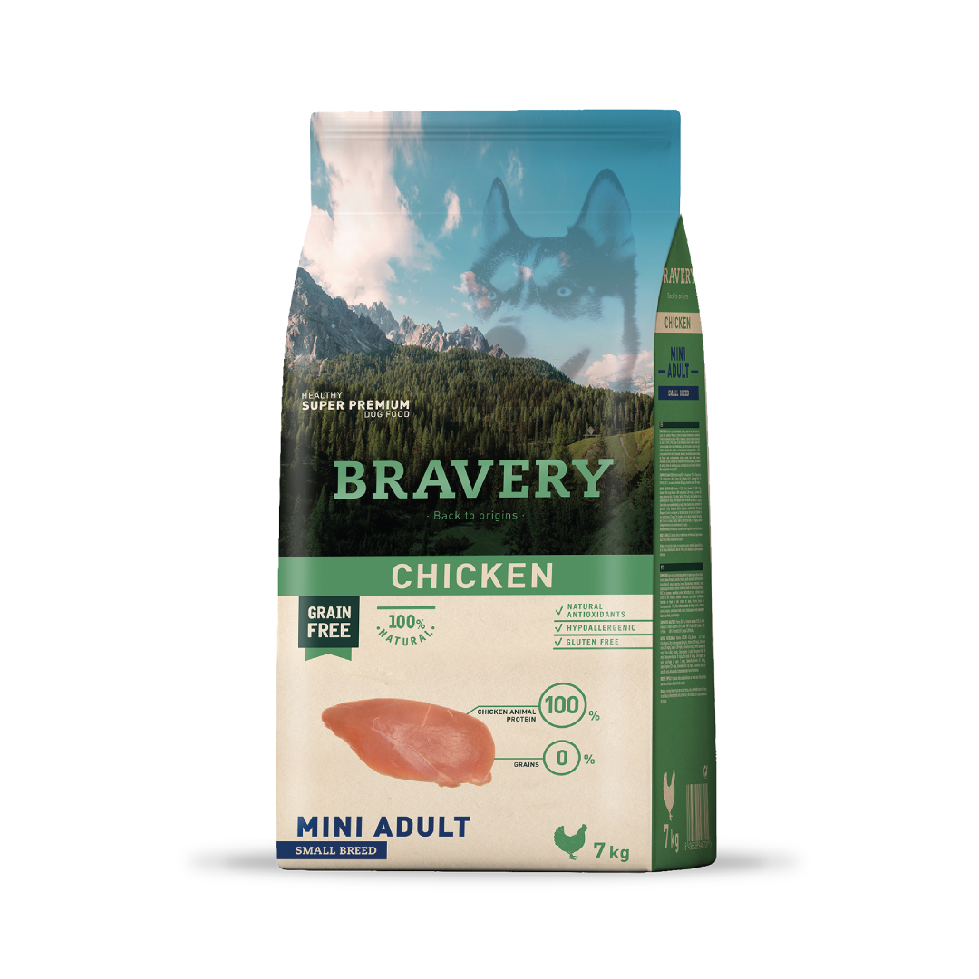 Bravery Adult Small Breed Pollo 7 Kg