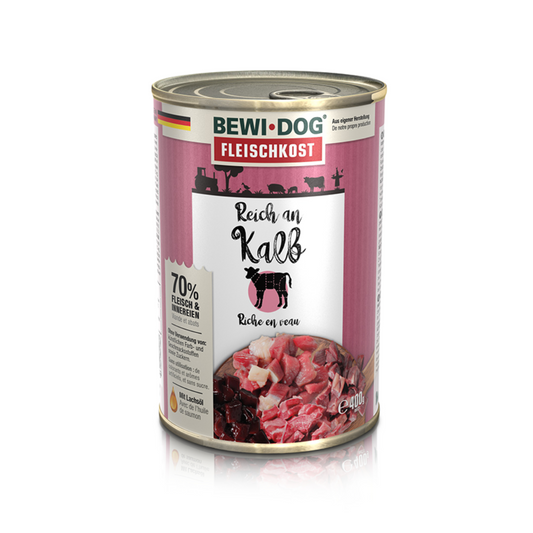 BEWI DOG® Rico en Ternera 400 g