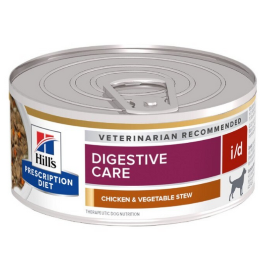 Alimento Hill's Prescription Diet Digestive Care I/d Para Perro Todos Los Tamaños Sabor Pollo Y Estofado De Vegetales En Lata De 5.5oz