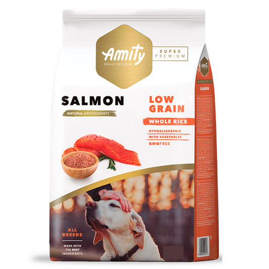 AMITY LOW GRAIN SALMON ADULT 4 KG