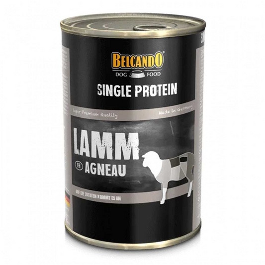 BELCANDO CORDERO SINGLE PROTEIN LATA 400GR