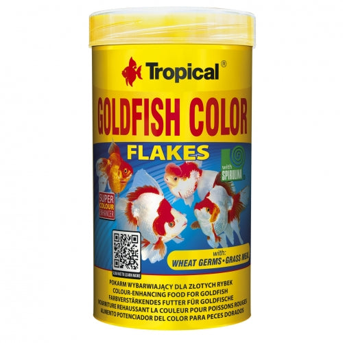 Alimento Peces Tropical Goldfish Color Flakes 250 Ml / 50g